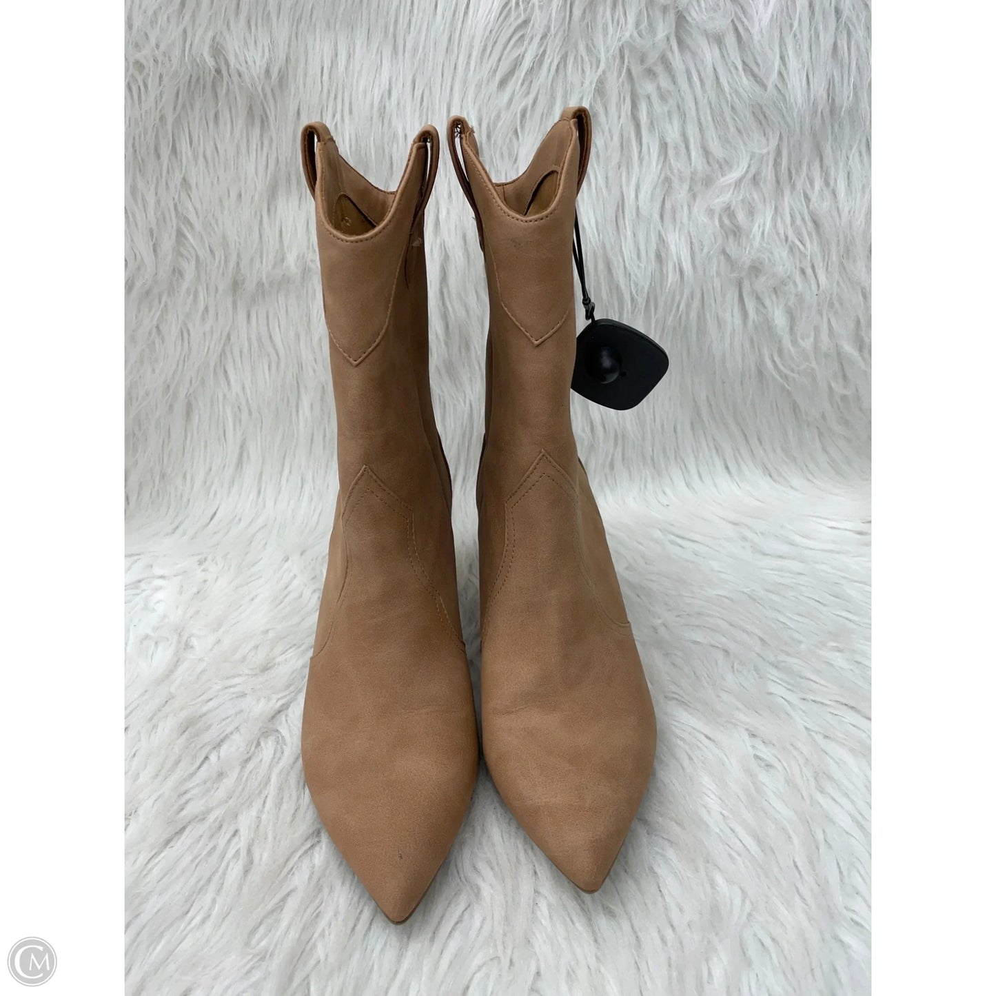 Boots Ankle Heels By Dolce Vita In Tan, Size: 6.5