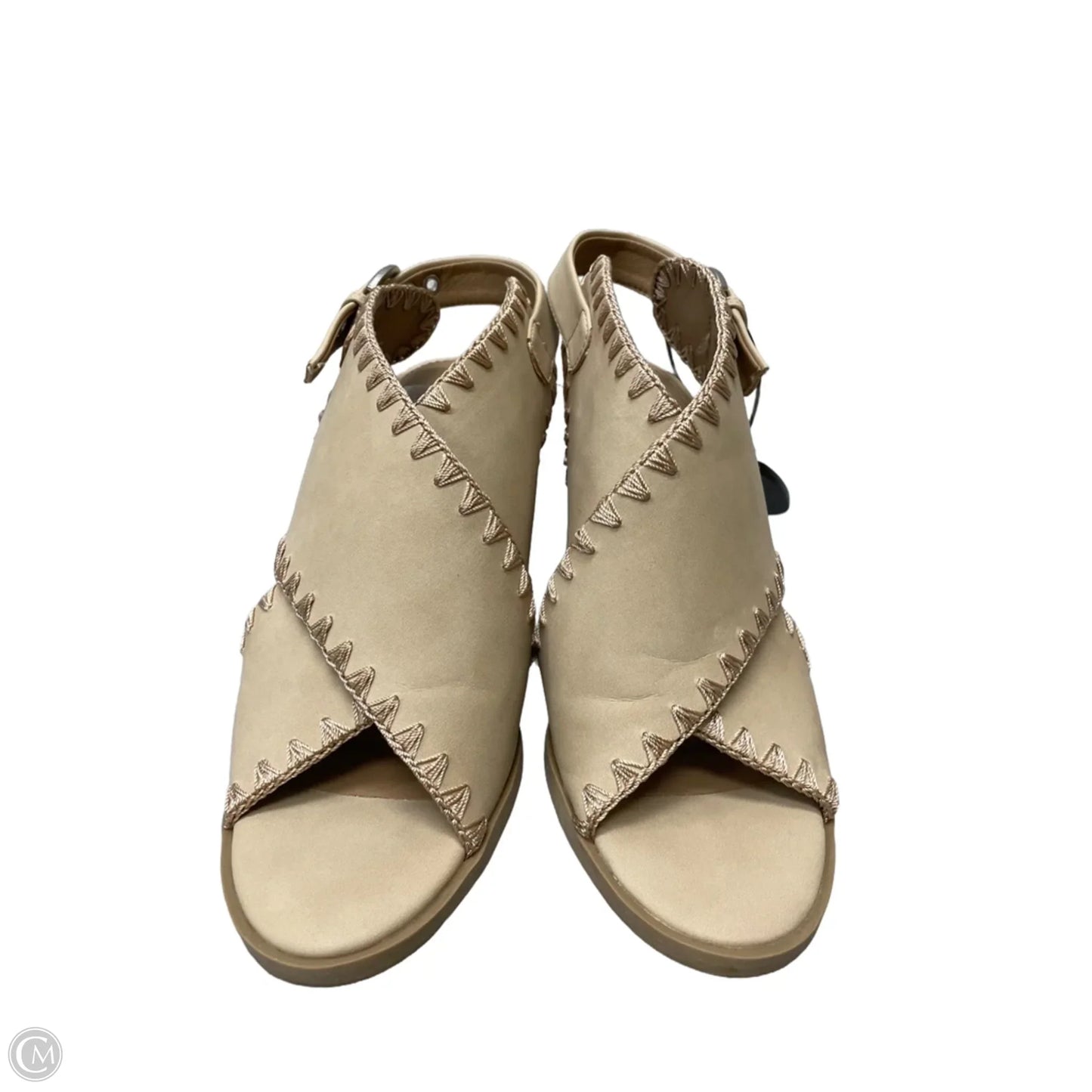 Shoes Heels Block By Dolce Vita In Taupe, Size: 6