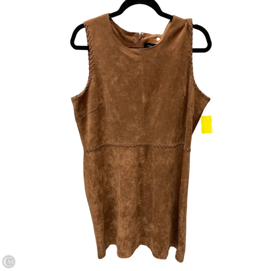 Dress Party Short By Ivanka Trump In Brown, Size: L