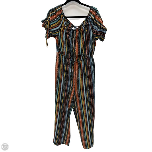 Jumpsuit By Tacera In Polkadot Pattern, Size: L