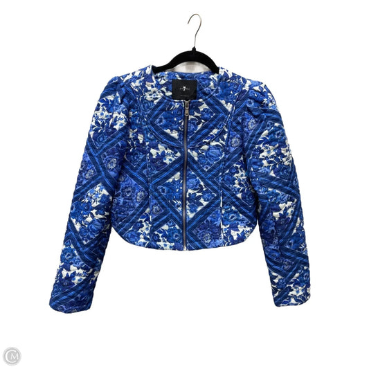 Jacket Other By 7 For All Mankind In Floral Print, Size: S