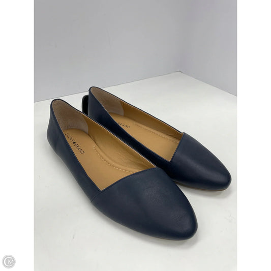Shoes Flats By Lucky Brand In Navy, Size: 9.5
