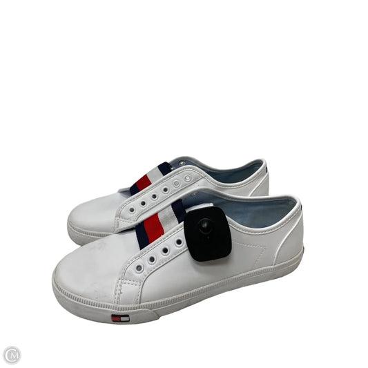 Shoes Sneakers By Tommy Hilfiger In White, Size: 7.5