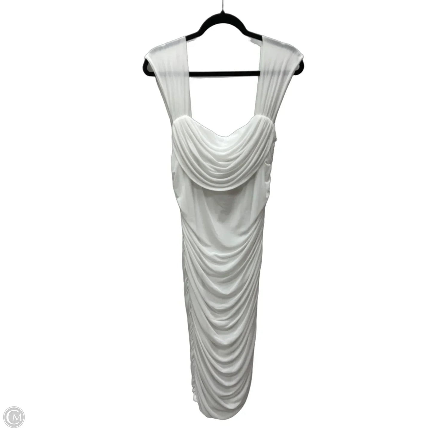 Dress Party Midi By Prettygarden In White, Size: L
