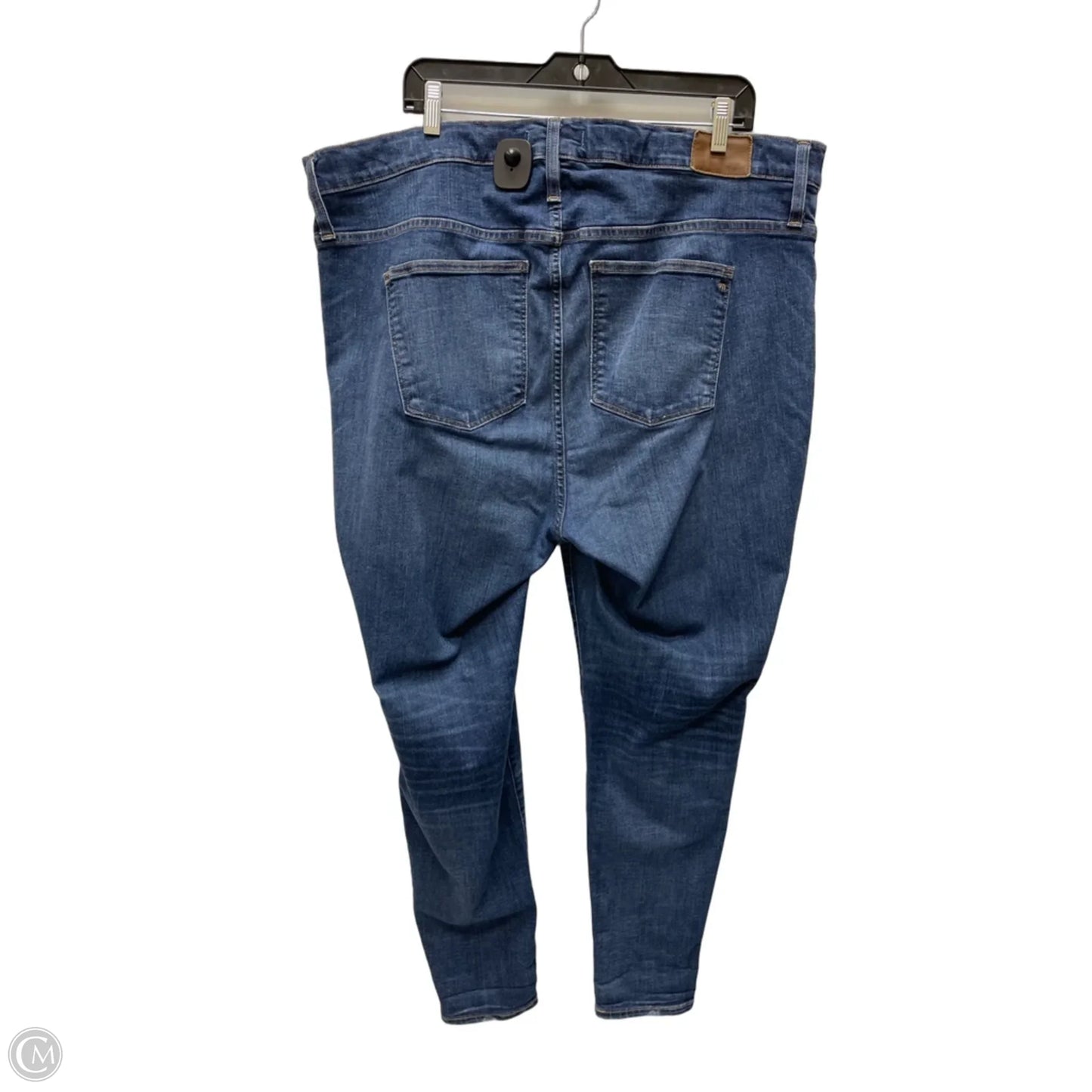 Jeans Skinny By Madewell In Blue Denim, Size: 20