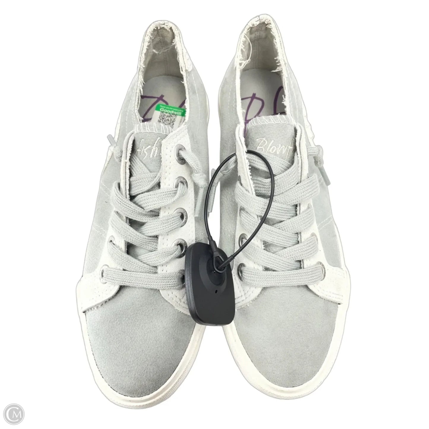 Shoes Sneakers By Blowfish In Grey & White, Size: 7