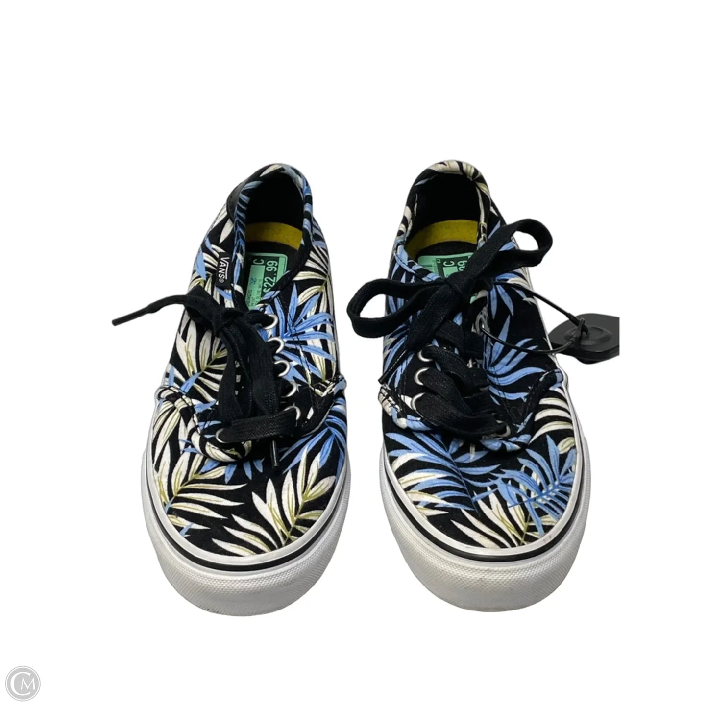 Shoes Sneakers By Vans In Floral Print, Size: 7