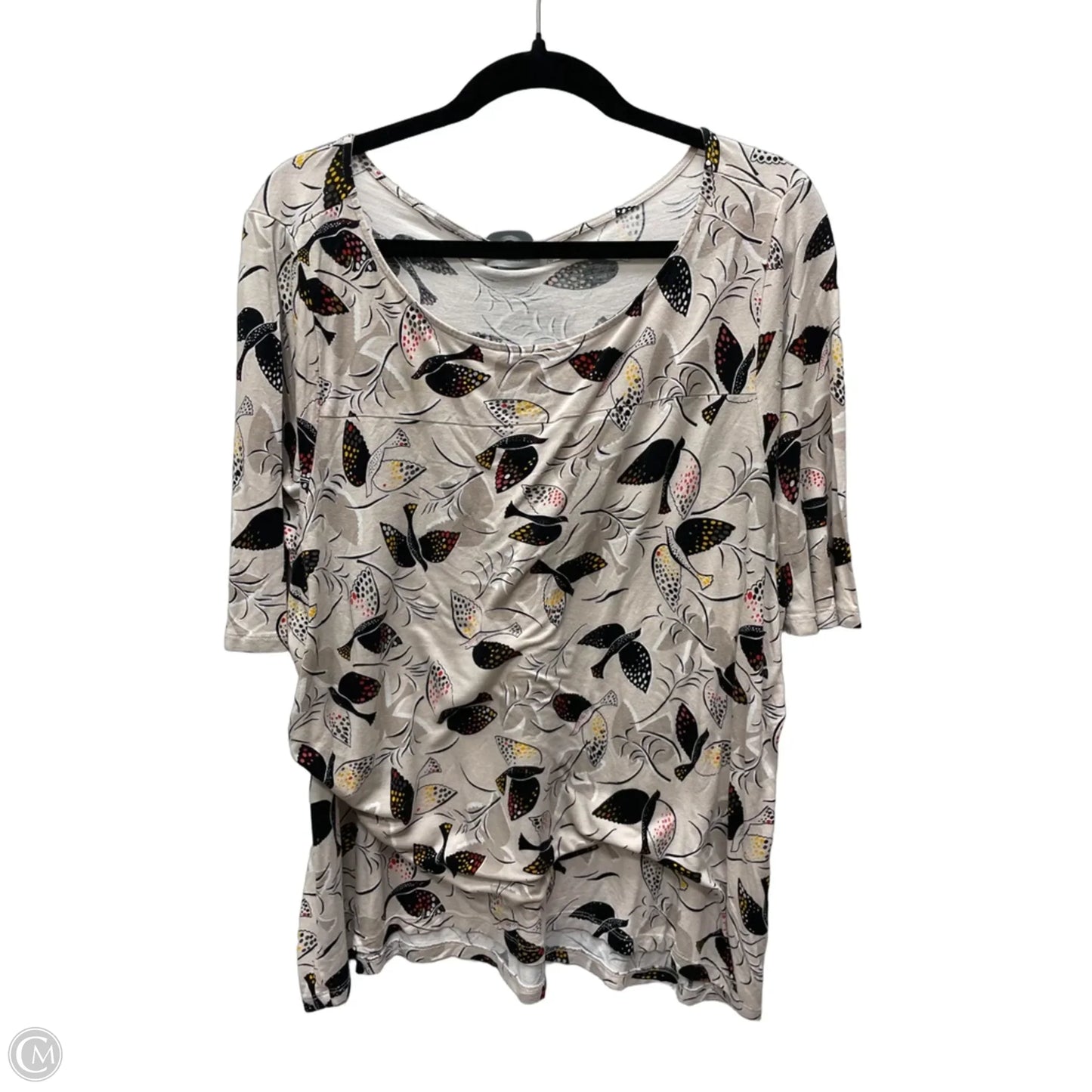 Top Short Sleeve By Old Navy In Geometric Pattern, Size: 2x