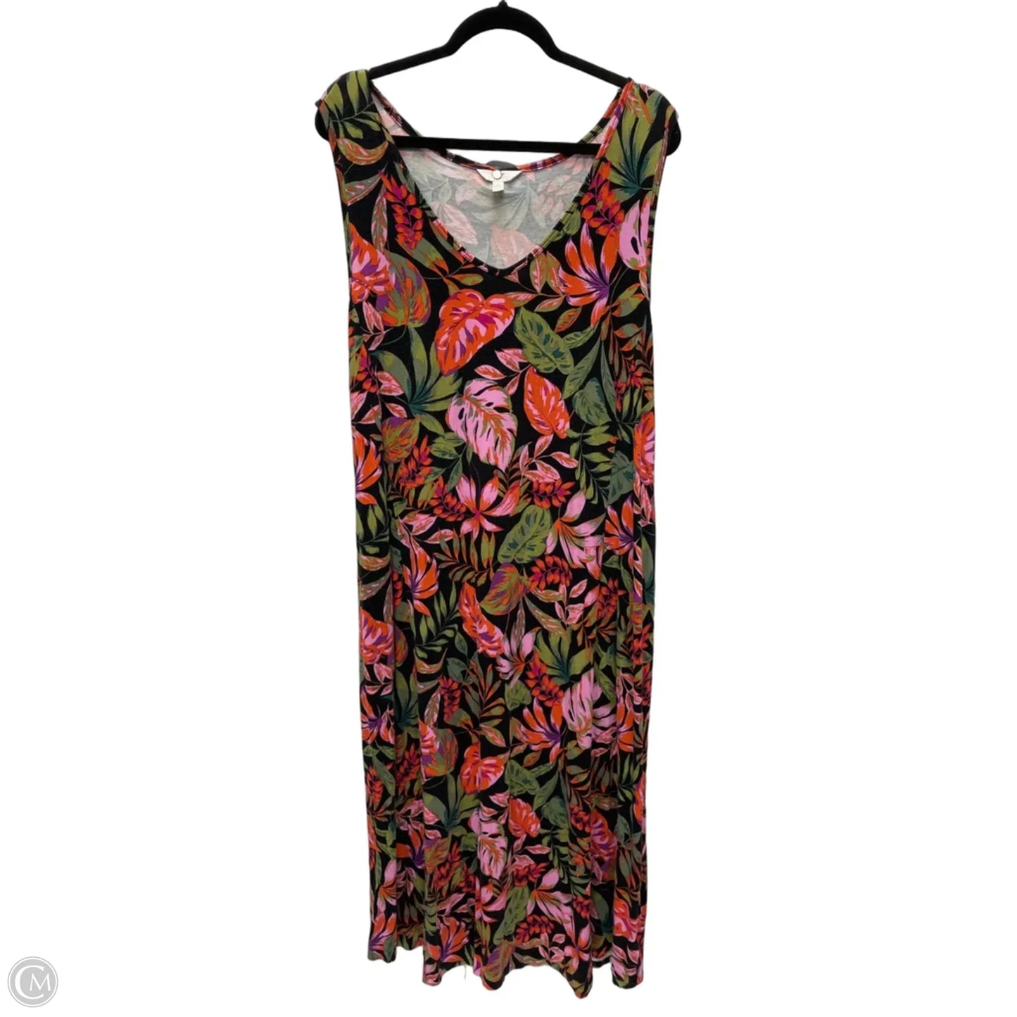 Dress Casual Maxi By Terra & Sky In Floral Print, Size: 3x