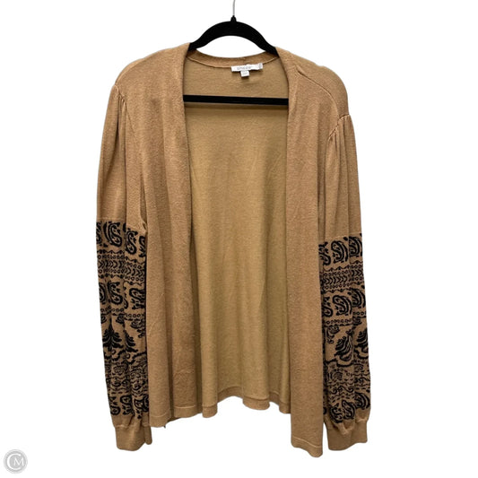 Sweater By Chicos In Brown, Size: Xl