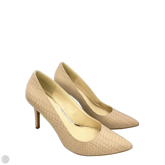 Shoes Heels Stiletto By Jessica Simpson In Snakeskin Print, Size: 8.5