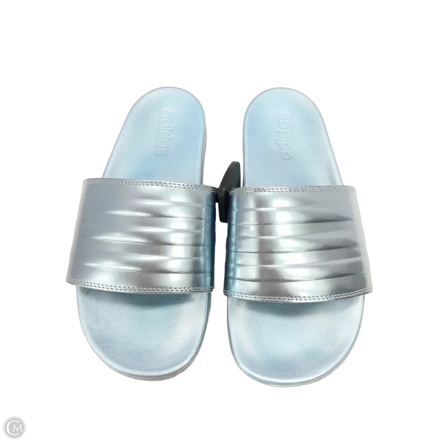 Shoes Flats By Adidas In Blue, Size: 7