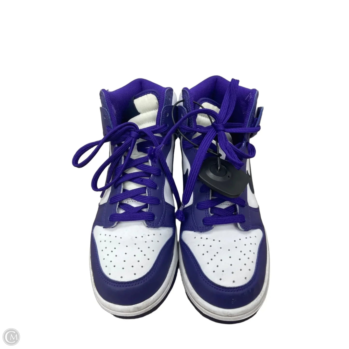 Shoes Sneakers By Nike In Purple & White, Size: 8