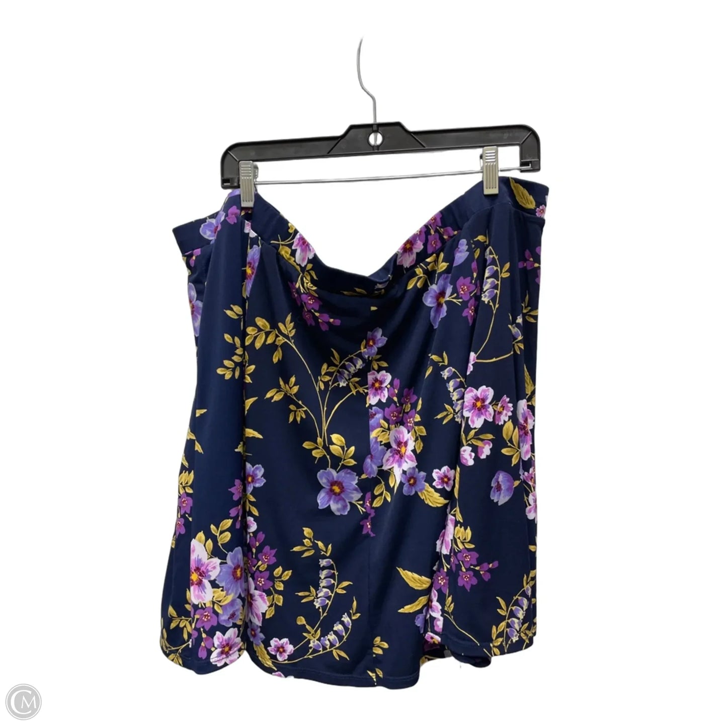 Skirt Mini & Short By Susan Graver In Floral Print, Size: 24