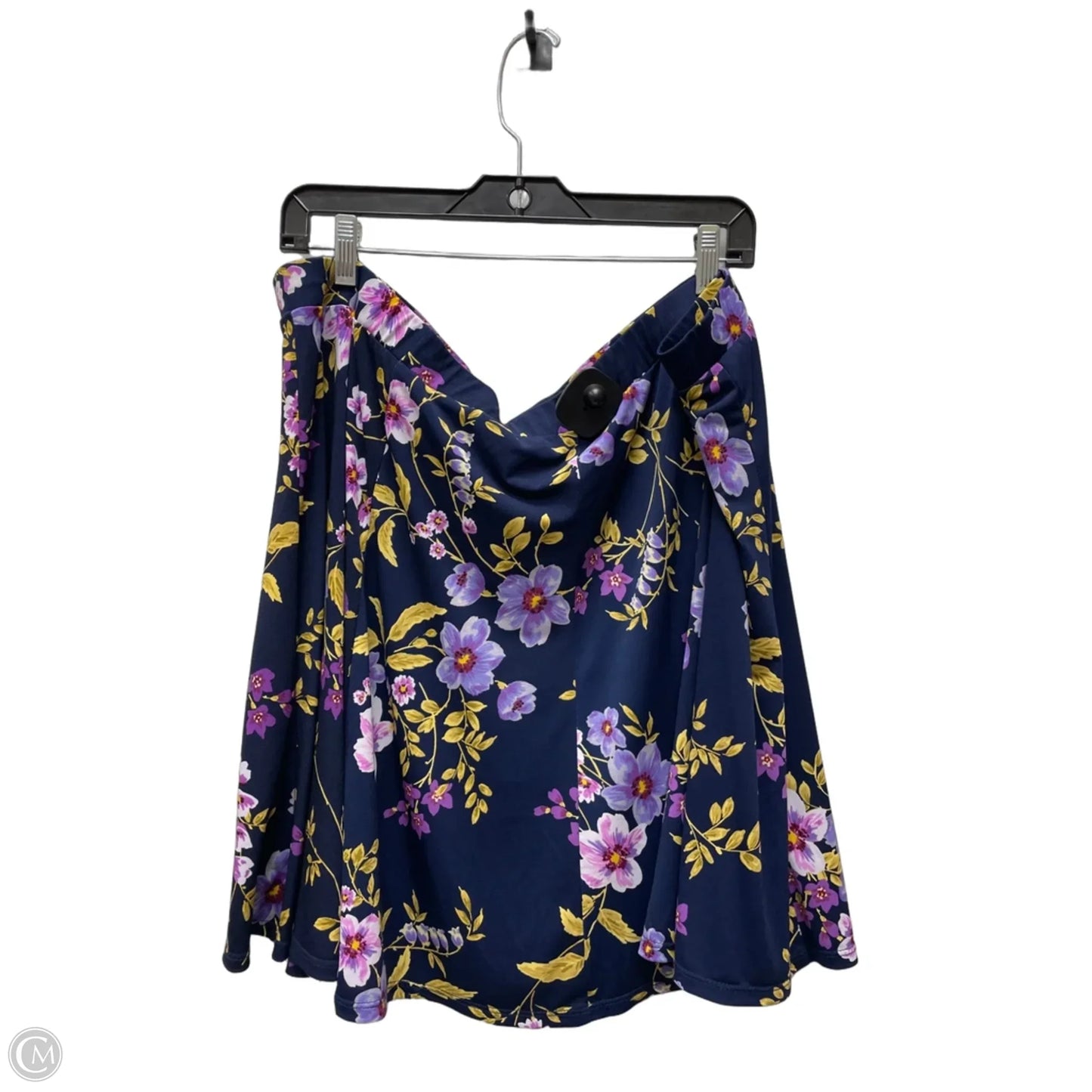 Skirt Mini & Short By Susan Graver In Floral Print, Size: 24