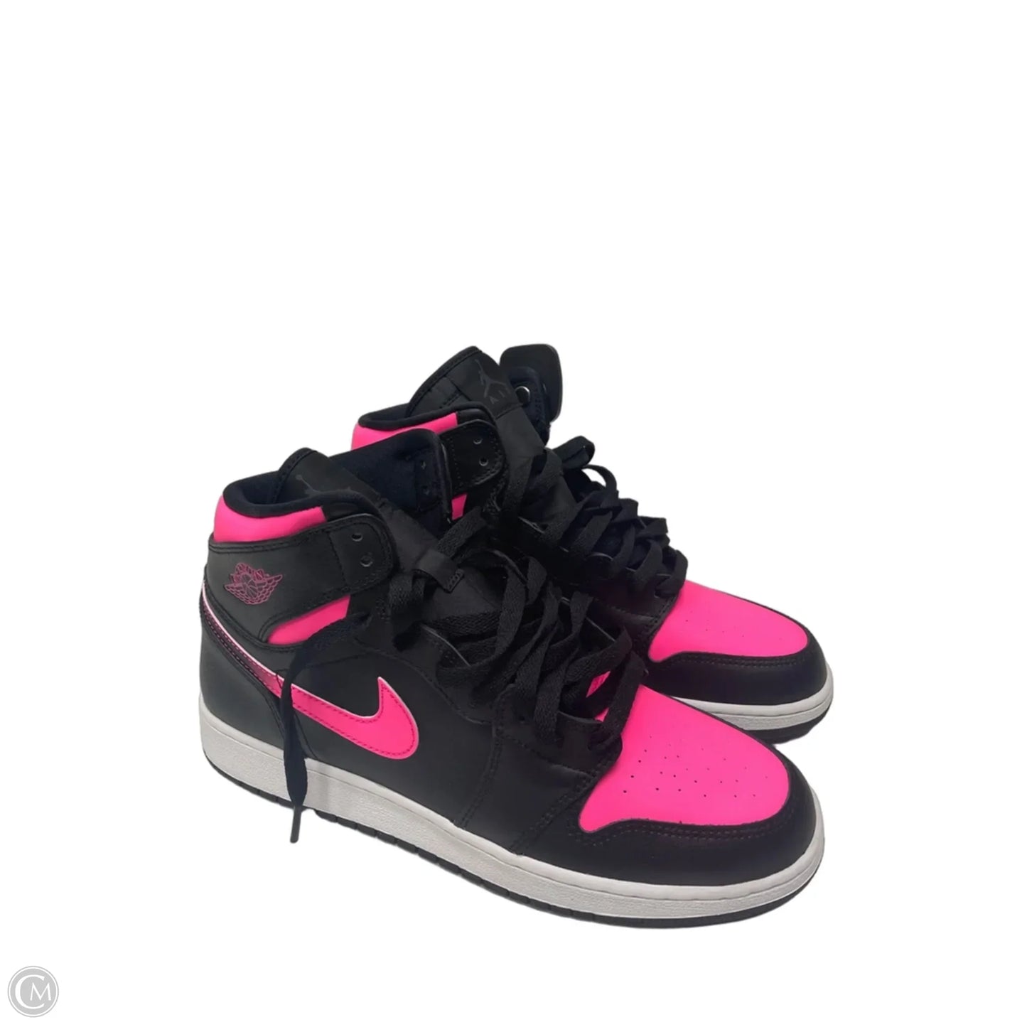 Shoes Sneakers By Nike In Black & Pink, Size: 10