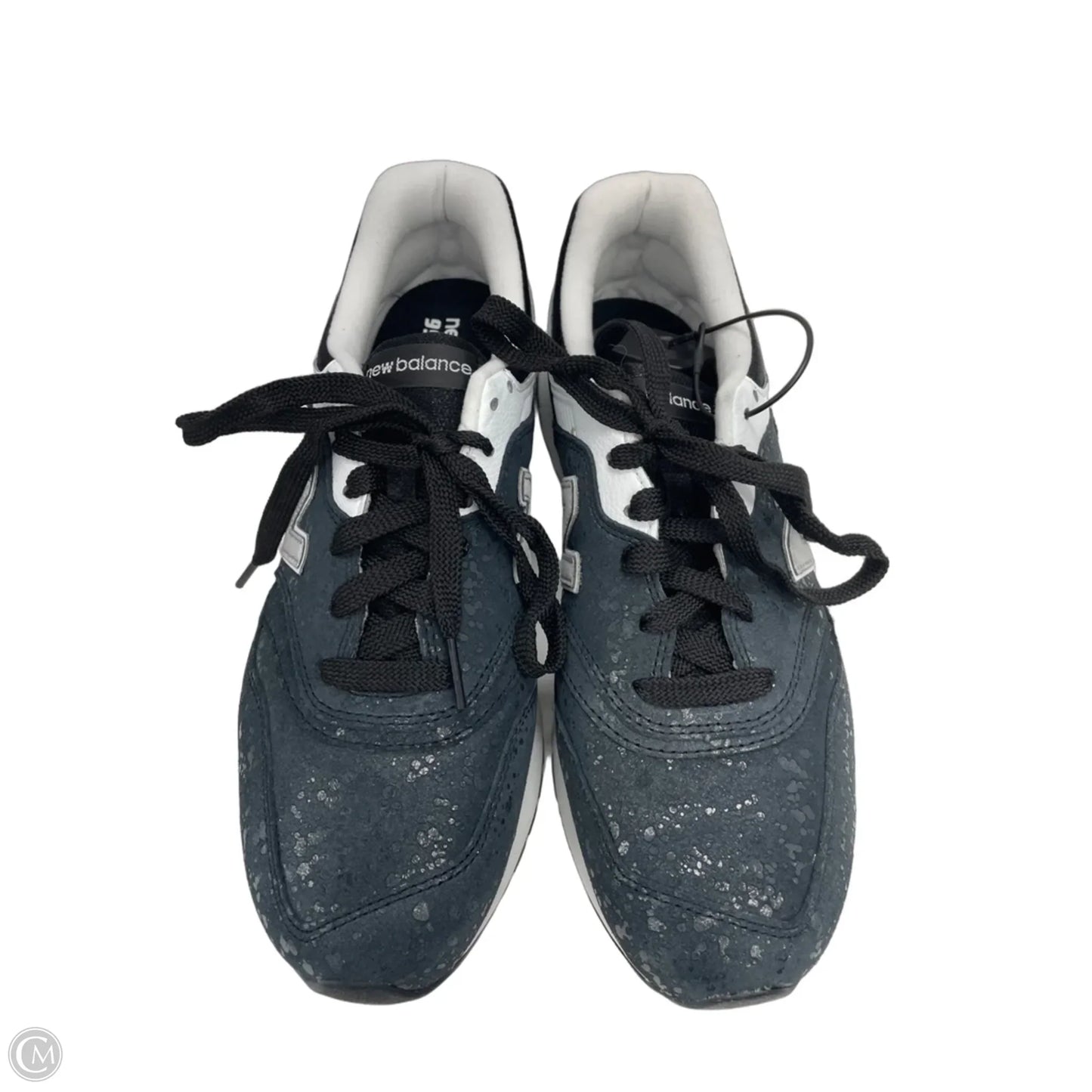Shoes Sneakers By New Balance In Black & Silver, Size: 9