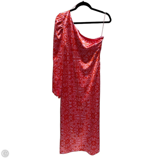 Dress Casual Maxi By Karlie In Floral Print, Size: L