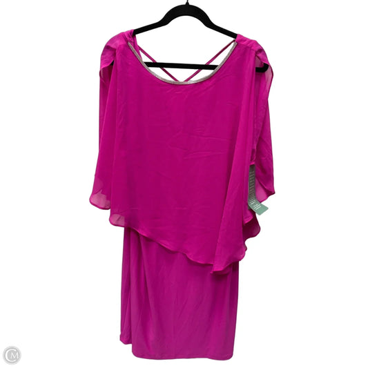 Dress Party Midi By Msk In Pink, Size: Xl