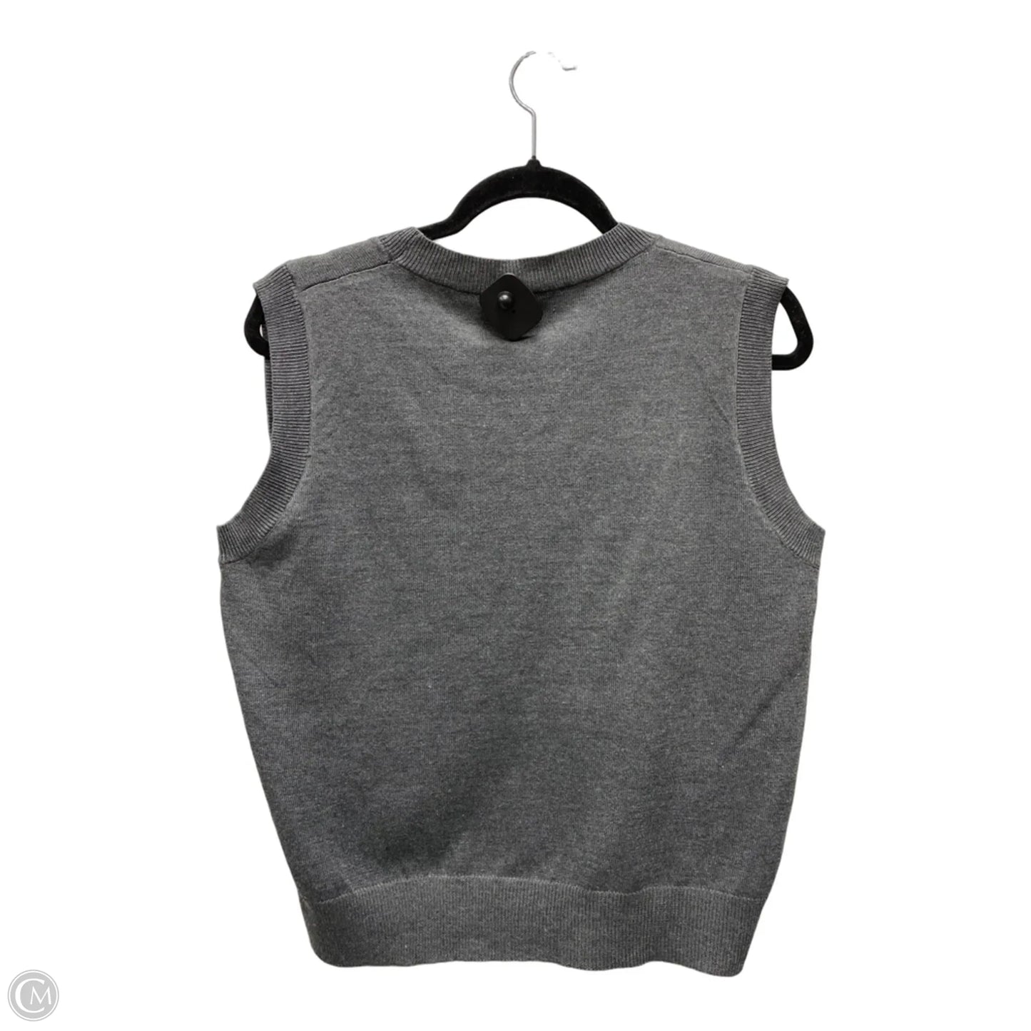 Vest Sweater By Shein In Grey, Size: M