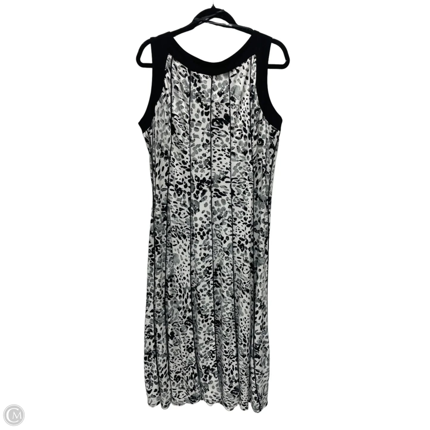 Dress Casual Midi By Perceptions In Floral Print, Size: Xl