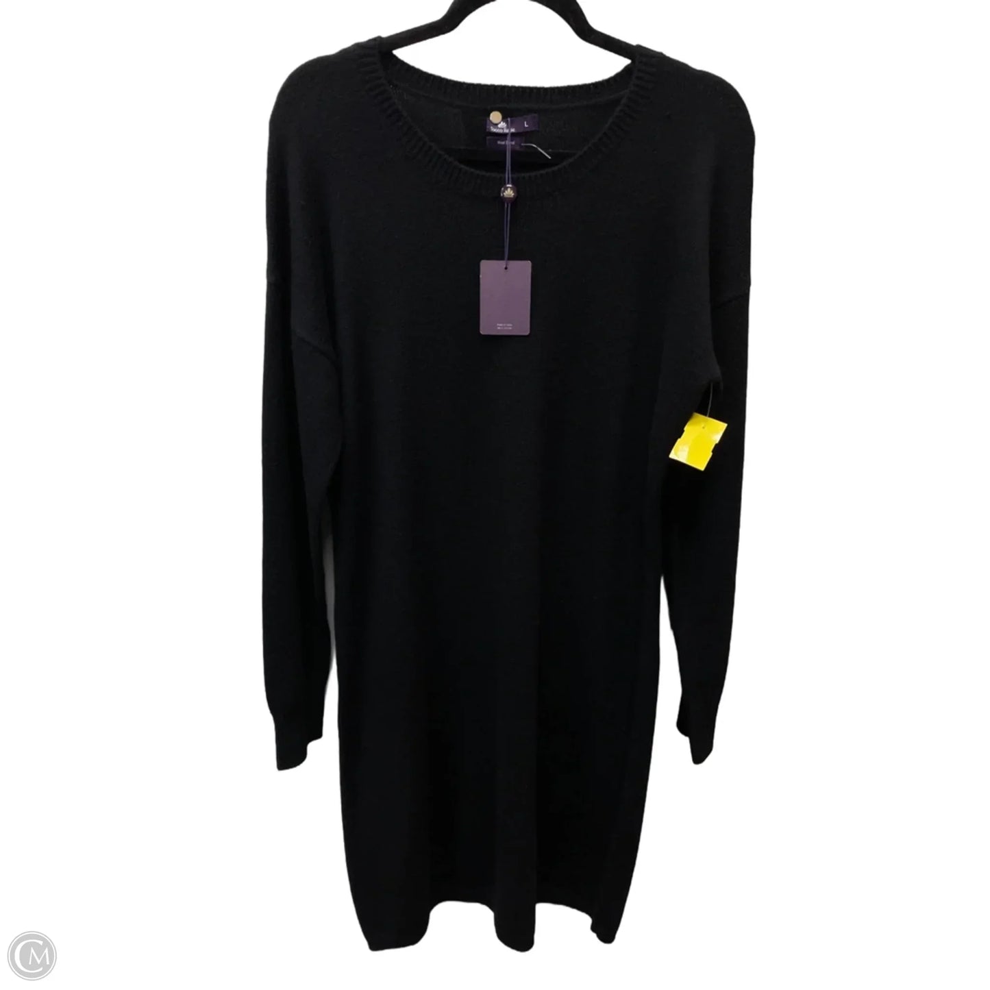 Dress Casual Midi By TOCCO REALE  In Black, Size: L