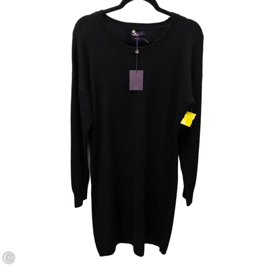 Dress Casual Midi By TOCCO REALE  In Black, Size: L