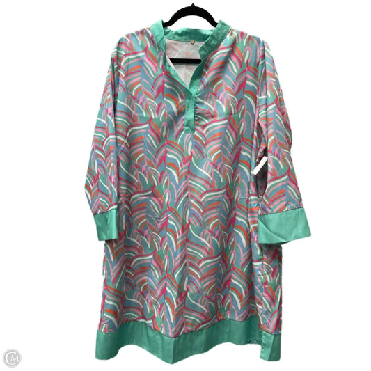 Dress Casual Short By Clothes Mentor In Multi-colored, Size: 2x