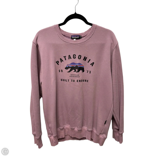 Sweatshirt Crewneck By Patagonia In Purple, Size: 2x