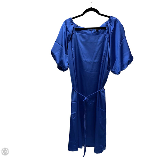 Dress Casual Short By Ann Taylor In Blue, Size: 1x