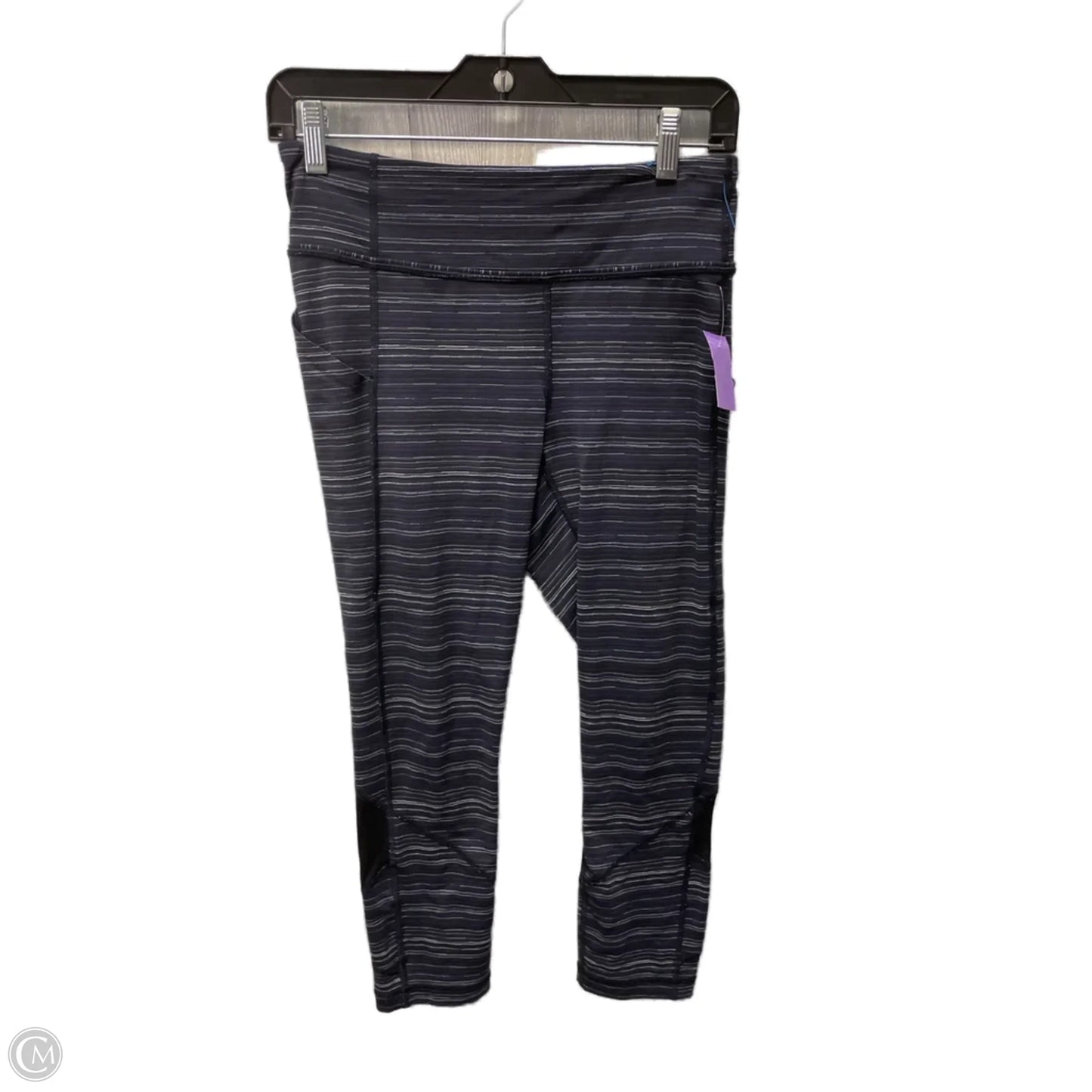 Athletic Leggings By Lululemon In Navy, Size: S