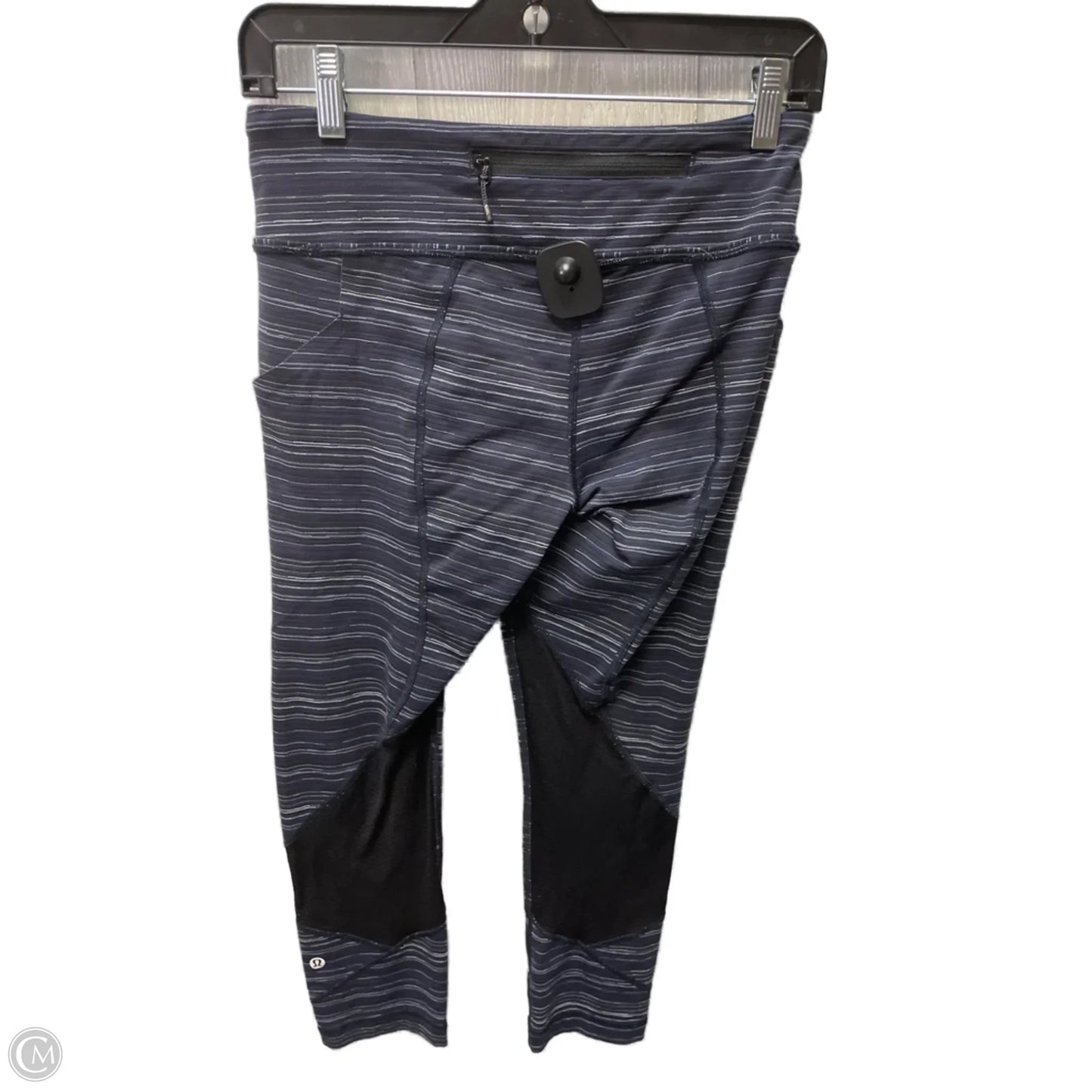 Athletic Leggings By Lululemon In Navy, Size: S