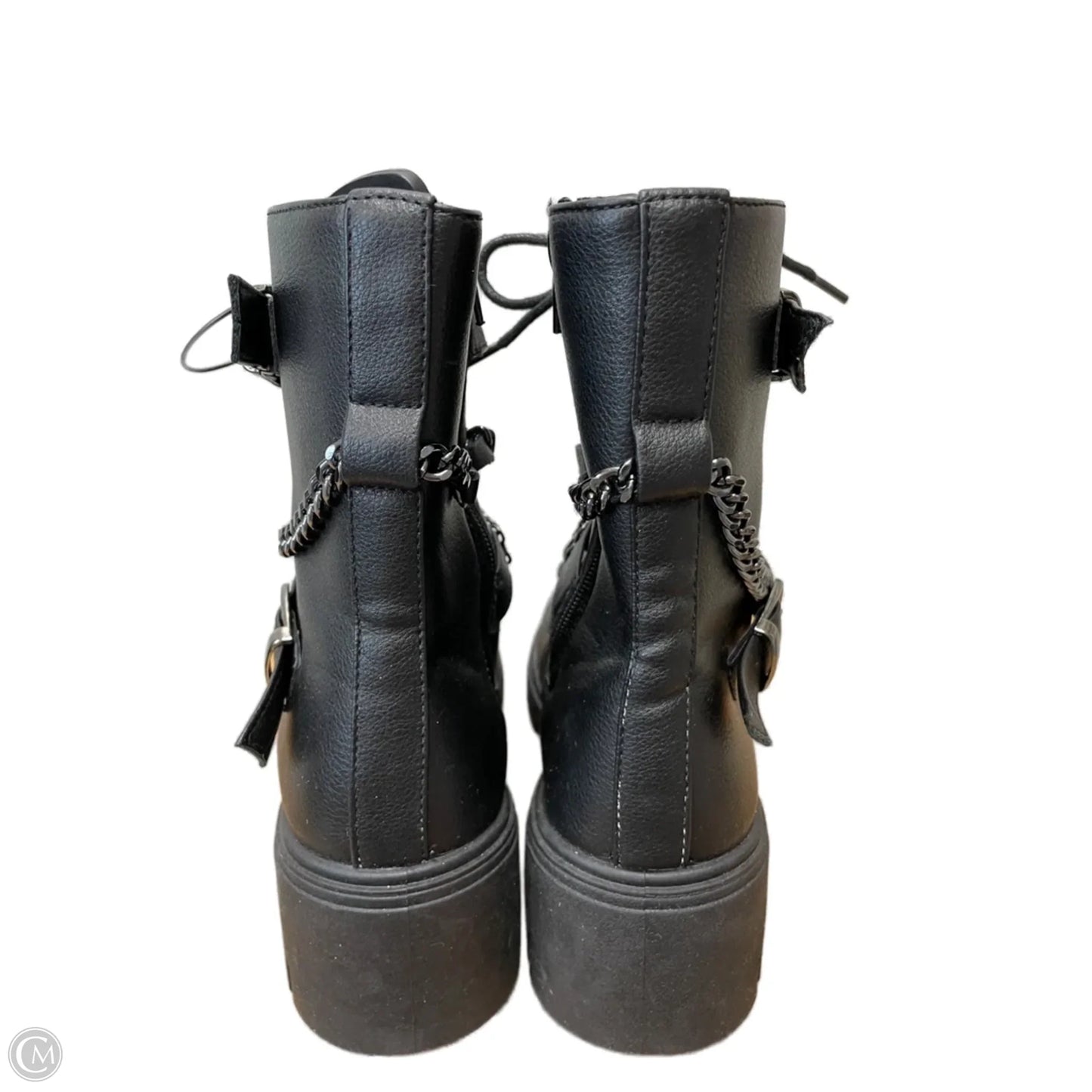 Boots Ankle Flats By Sugar In Black, Size: 6