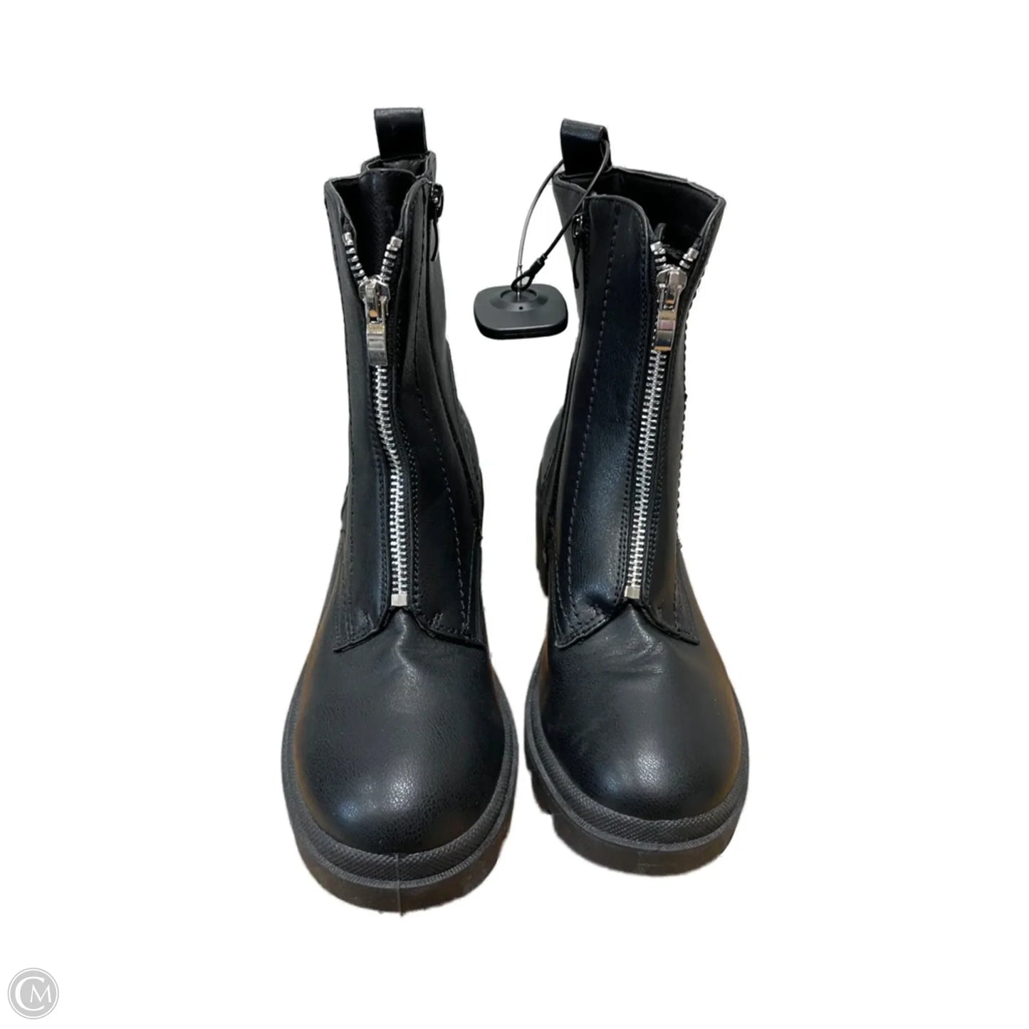 Boots Ankle Heels By Report In Black, Size: 7
