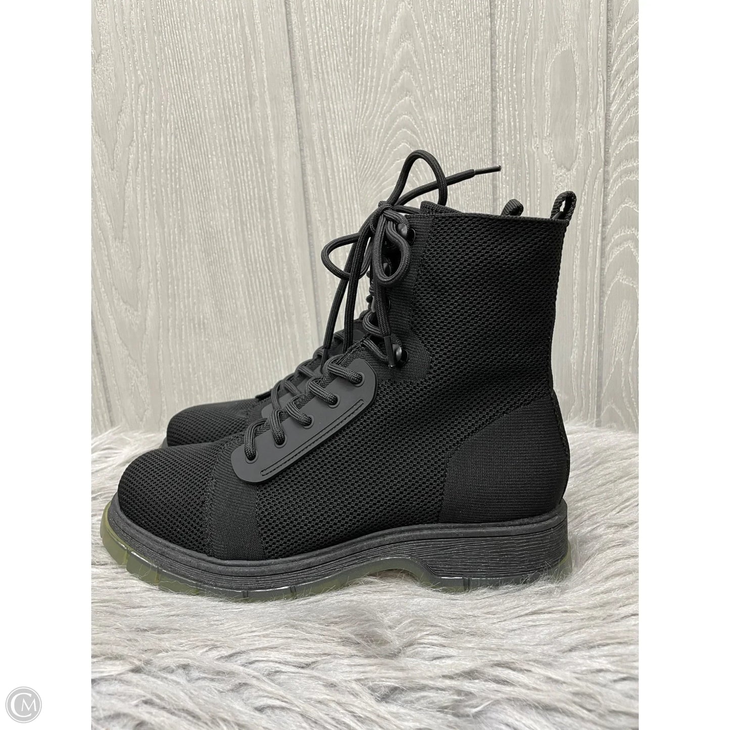 Boots Ankle Flats By Mia In Black, Size: 8