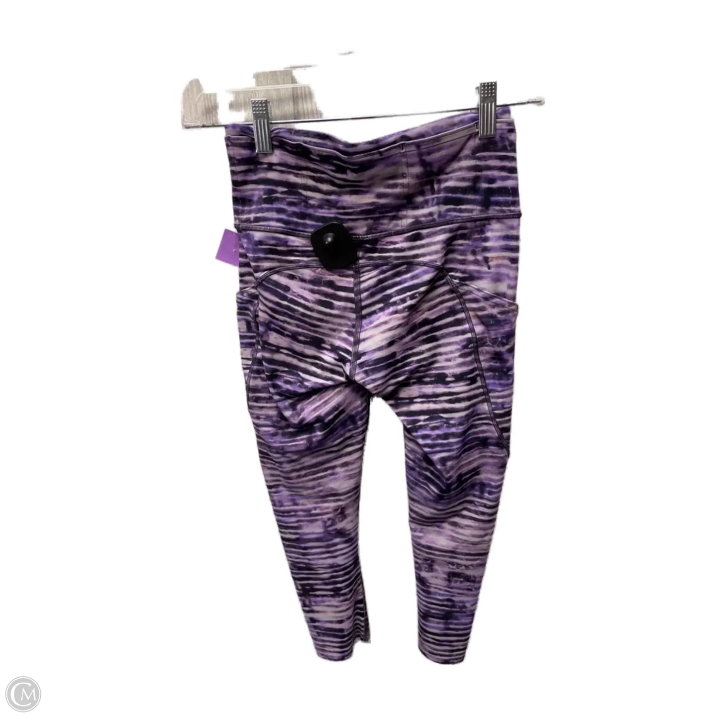 Athletic Leggings By Lululemon In Purple, Size: 4