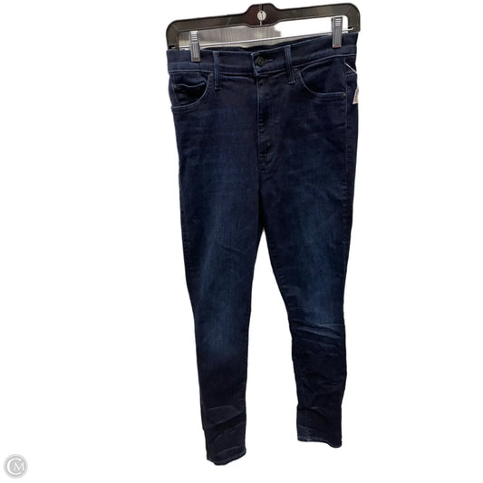 Jeans Straight By Mother In Navy, Size: 4