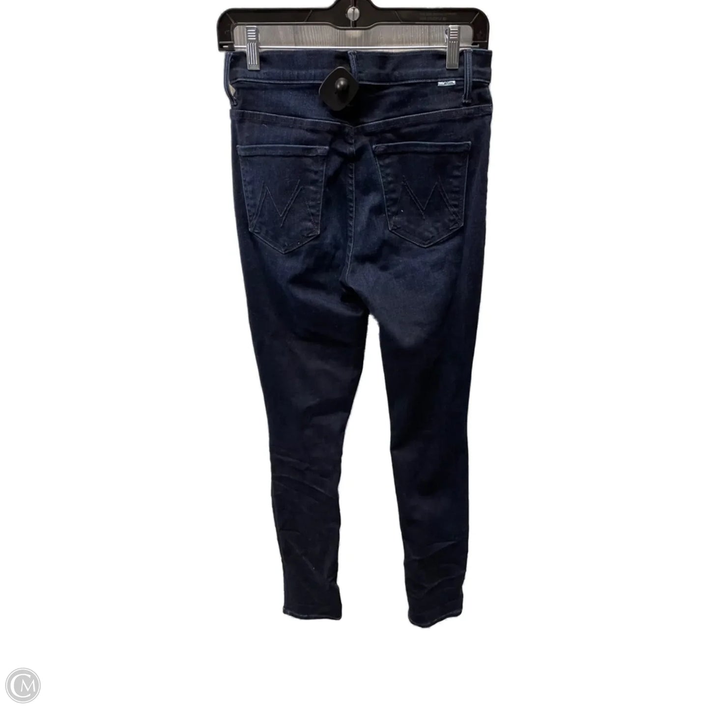 Jeans Straight By Mother In Navy, Size: 4