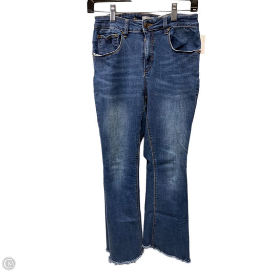 Jeans Flared By A Loves A In Blue Denim, Size: 6