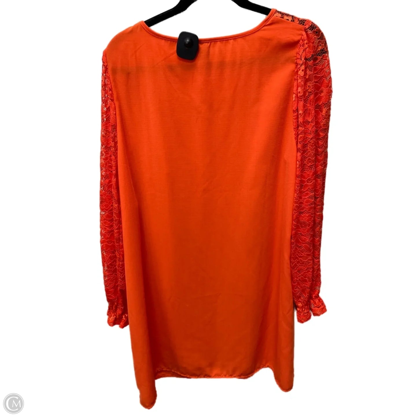 Dress Casual Short By Shein In Orange, Size: 1x