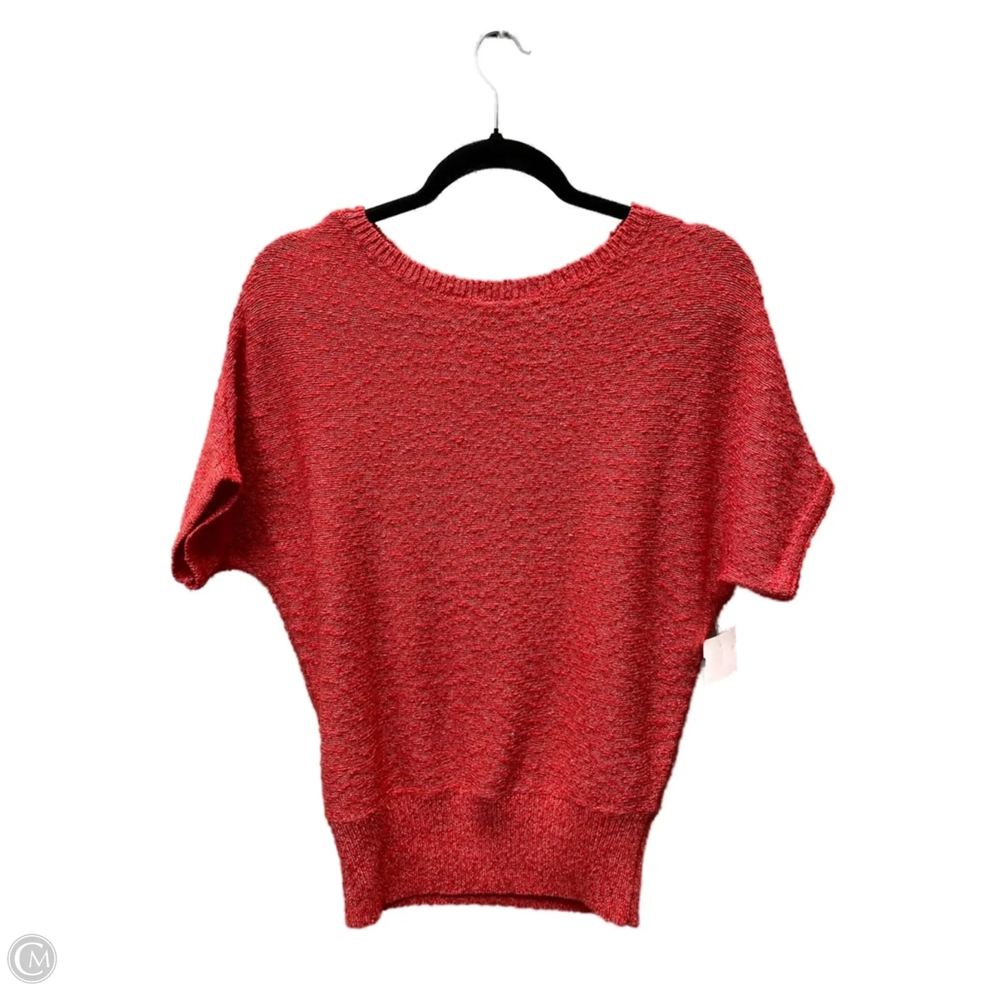 Sweater Short Sleeve By Ann Taylor In Orange, Size: S