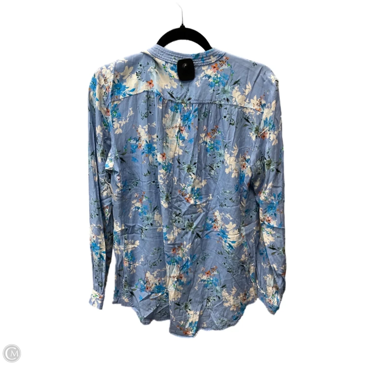 Top Long Sleeve By Sundance In Floral Print, Size: S