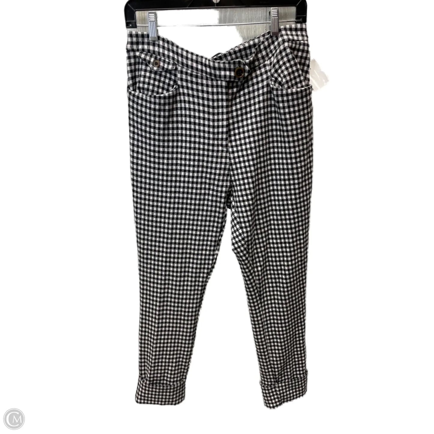 Pants Other By Anthropologie In Black & White, Size: 8