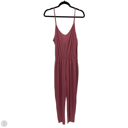 Jumpsuit By Clothes Mentor In Pink, Size: 1x