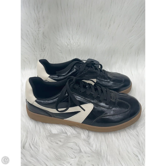 Shoes Sneakers By Dolce Vita In Black & Cream, Size: 10