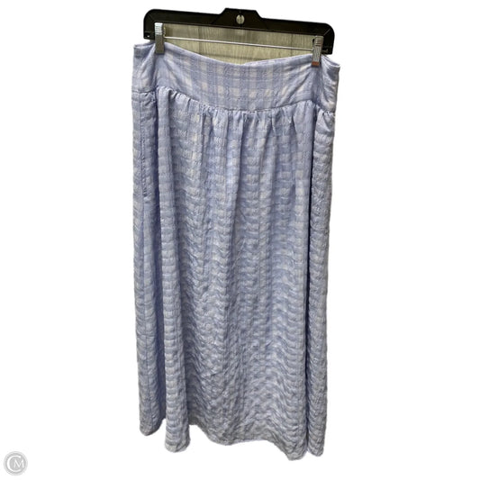 Skirt Maxi By Clothes Mentor In Blue, Size: 12