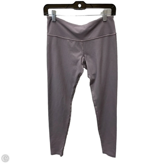 Athletic Leggings By Lululemon In Grey, Size: 8