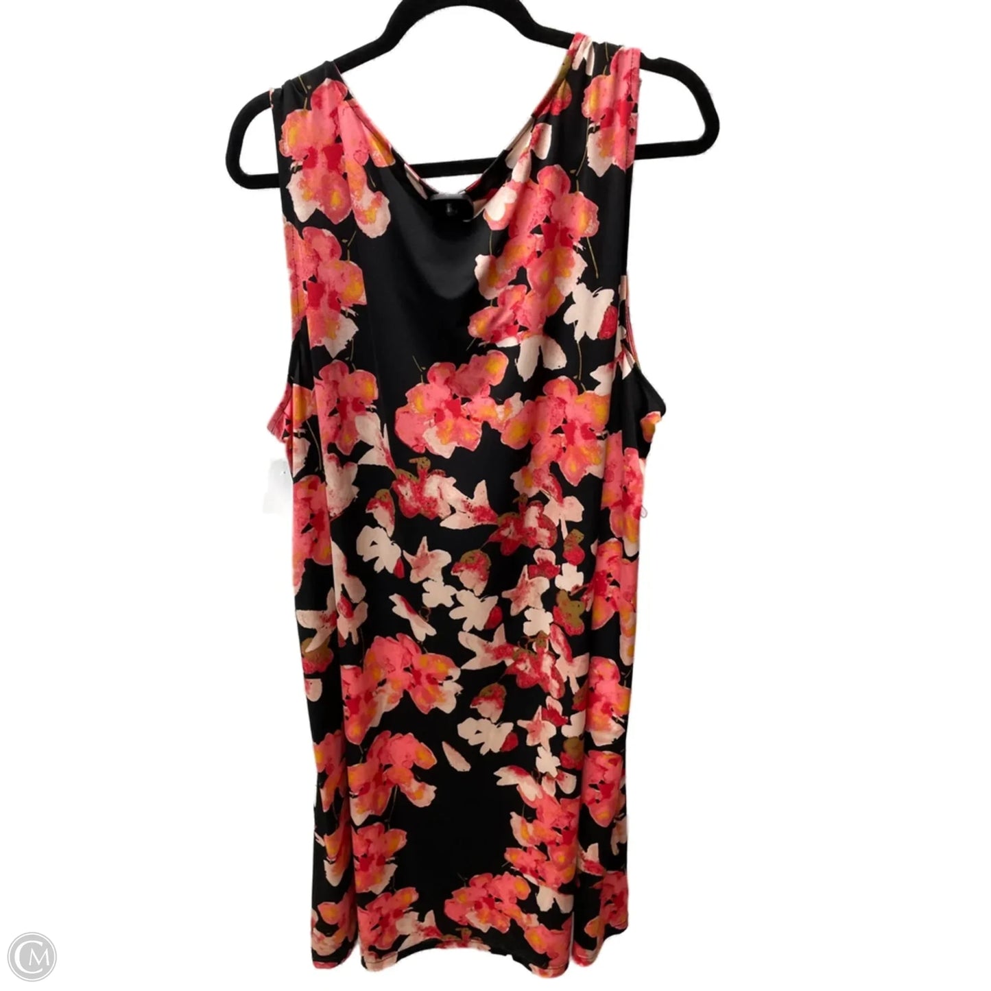 Dress Casual Short By Dana Buchman In Floral Print, Size: 3x