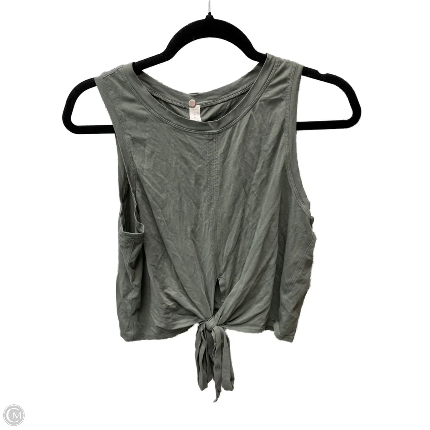 Athletic Tank Top By Lululemon In Green, Size: S
