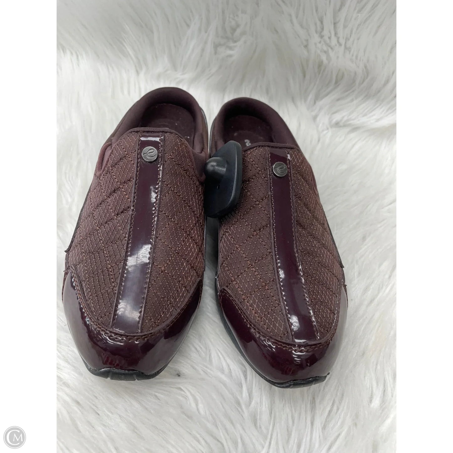 Shoes Flats By Easy Spirit In Brown & Grey, Size: 6.5